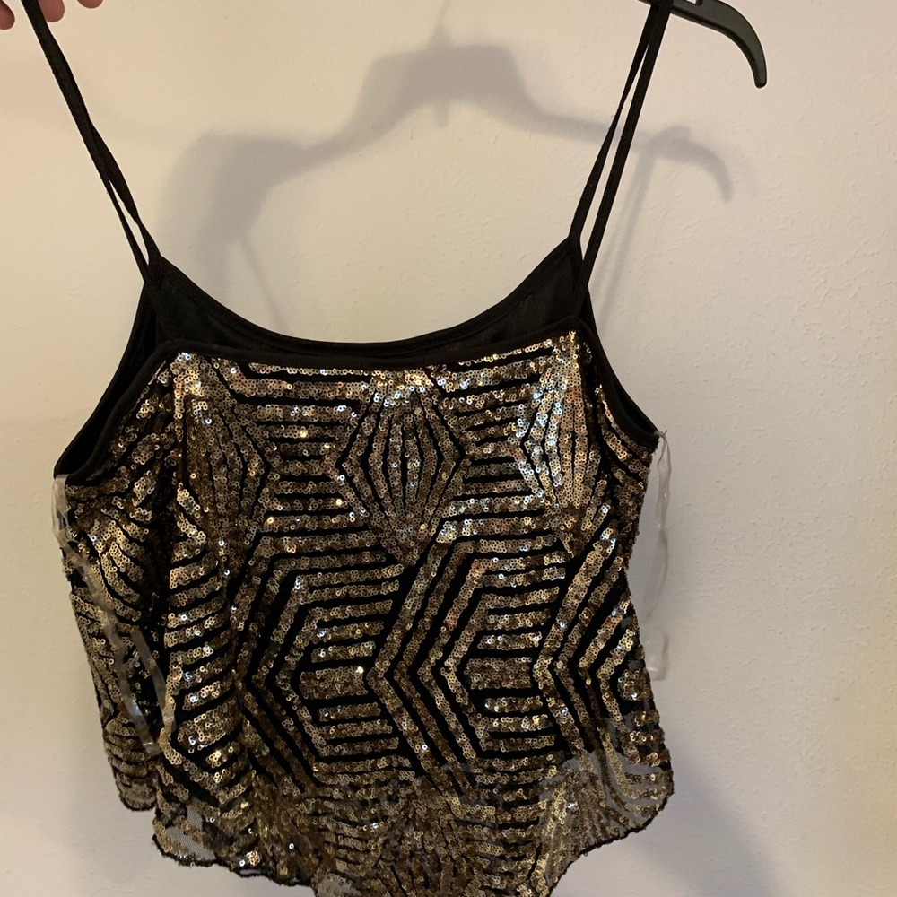 Sequin top